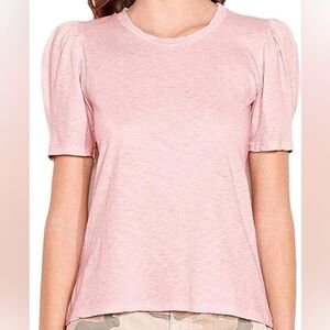 Sundry puff sleeve tee‎ women's size sm pink